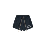 Fear of God Essentials Yankees Gym Short in Dark Sapphire | Coveti