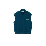 Fear of God Essentials Zip Vest in Night Sea | Coveti