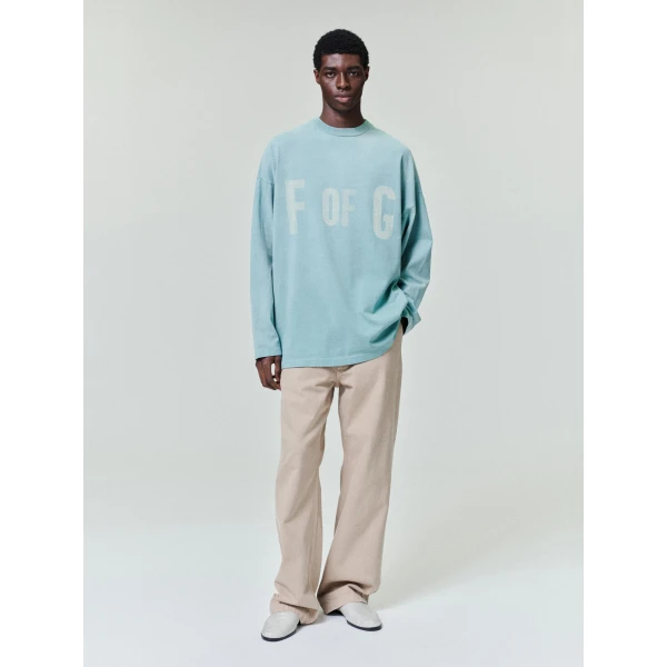 Fear of God F of G, 43 Long Sleeve Tee in Sky | T-shirts & vests | Coveti
