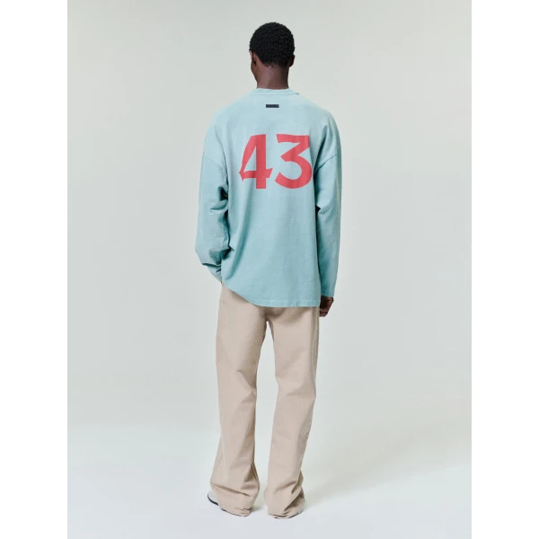 Fear of God F of G, 43 Long Sleeve Tee in Sky | T-shirts & vests | Coveti