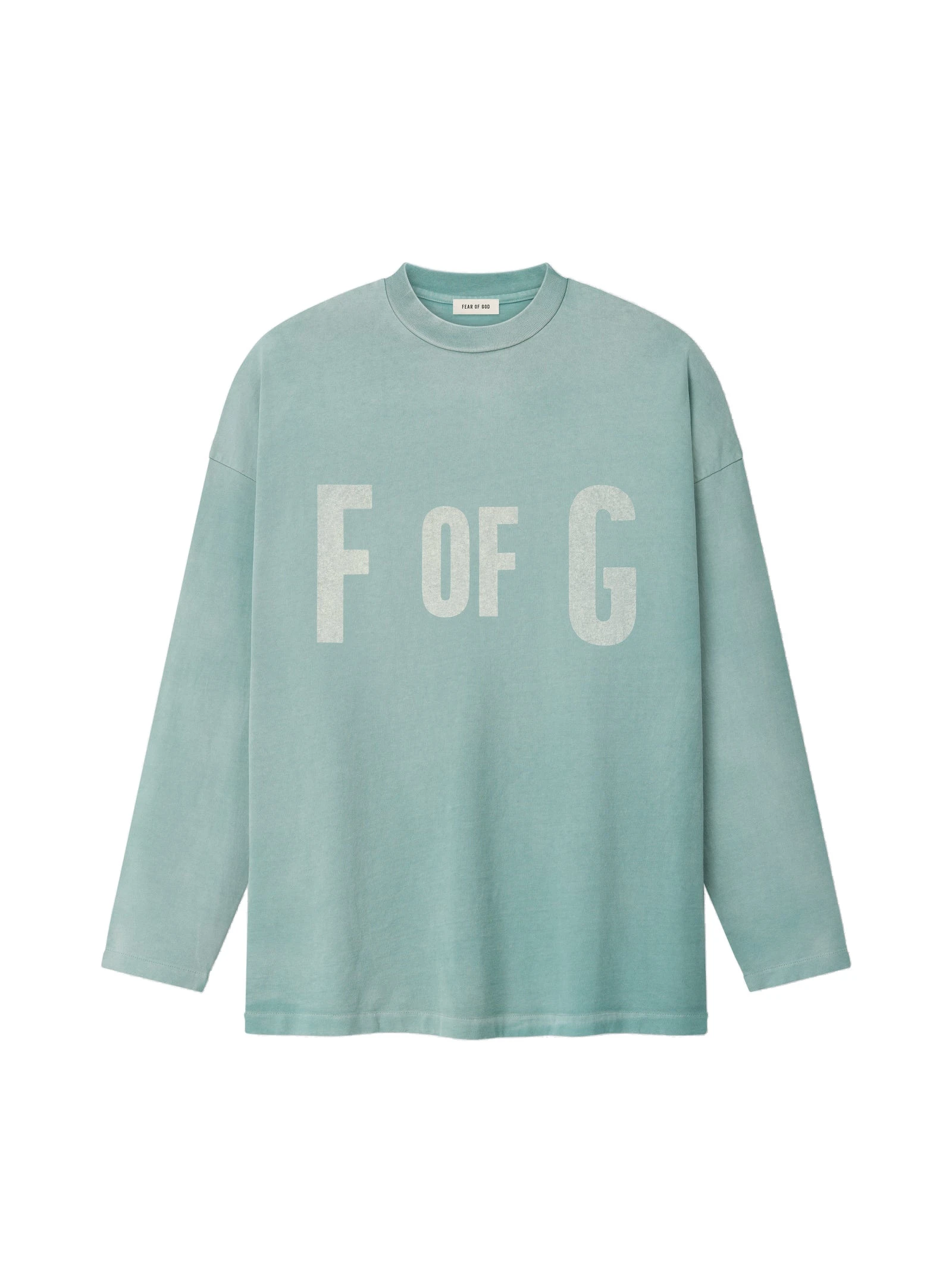 Fear of God F of G, 43 Long Sleeve Tee in Sky Fear of God F of G, 43 Long Sleeve Tee in Sky | Coveti