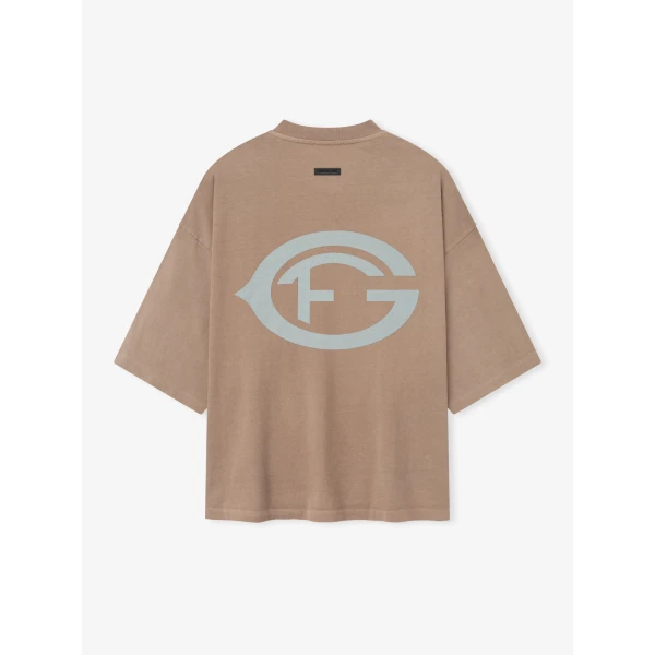 Fear of God F of G Tee in Dune Pearl | T-shirts & vests | Coveti