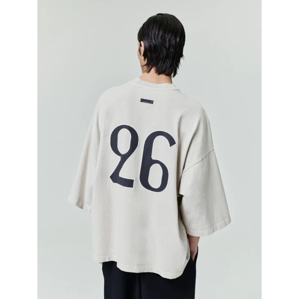 Fear of God FG 26 Tee in Dirty Ivory | T-shirts & vests | Coveti