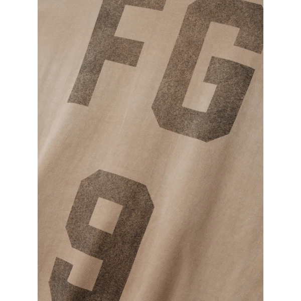 Fear of God FG 9 Long Sleeve Tee in Dune Pearl | T-shirts & vests | Coveti