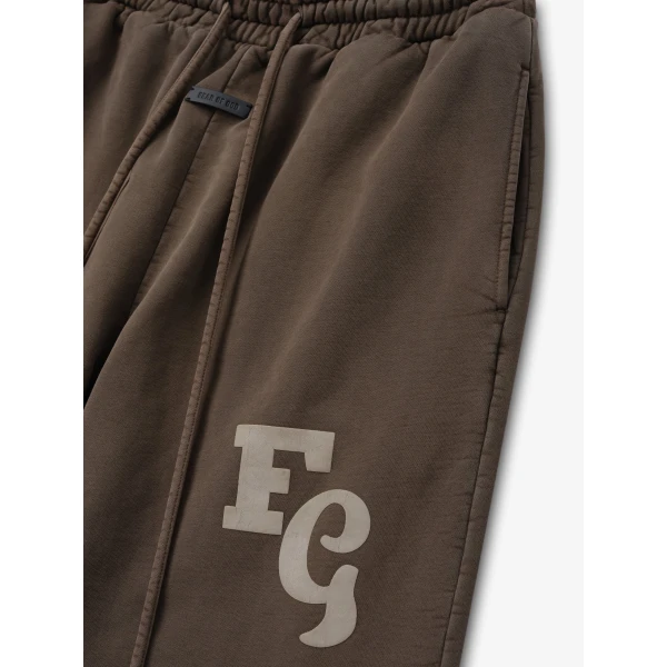 Fear of God FG Classic Sweatpant in Faded Brown | Pants | Coveti