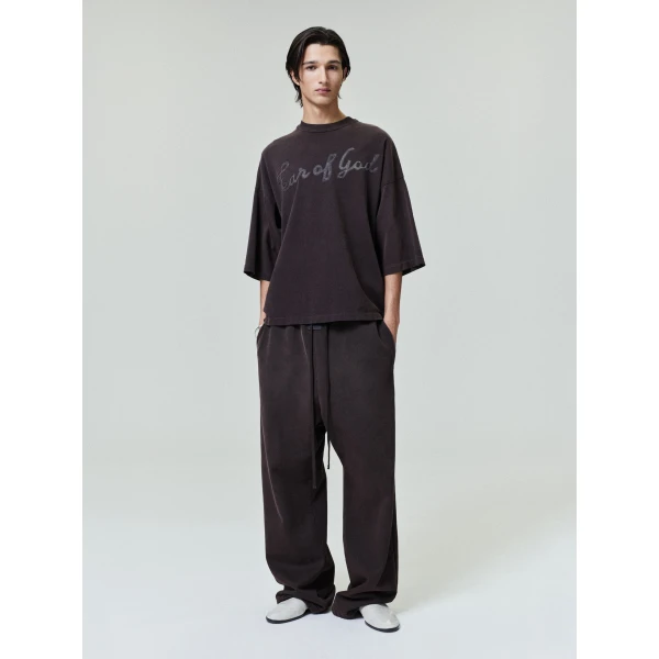 Fear of God Fear of God, 43 Tee in Dark Brown | T-shirts & vests | Coveti