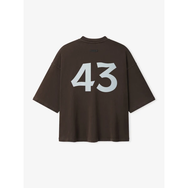 Fear of God Fear of God, 43 Tee in Dark Brown | T-shirts & vests | Coveti