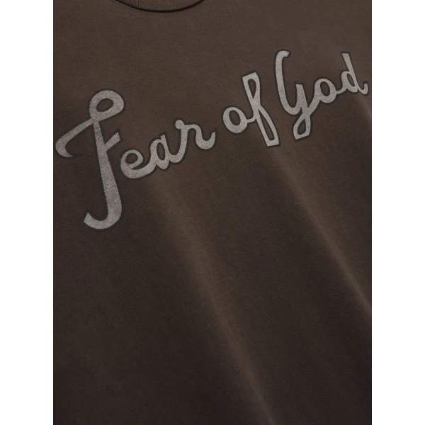 Fear of God Fear of God, 43 Tee in Dark Brown | T-shirts & vests | Coveti