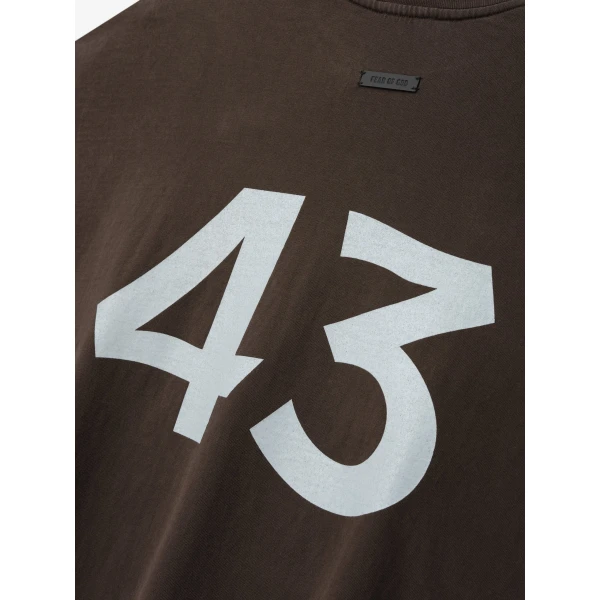 Fear of God Fear of God, 43 Tee in Dark Brown | T-shirts & vests | Coveti