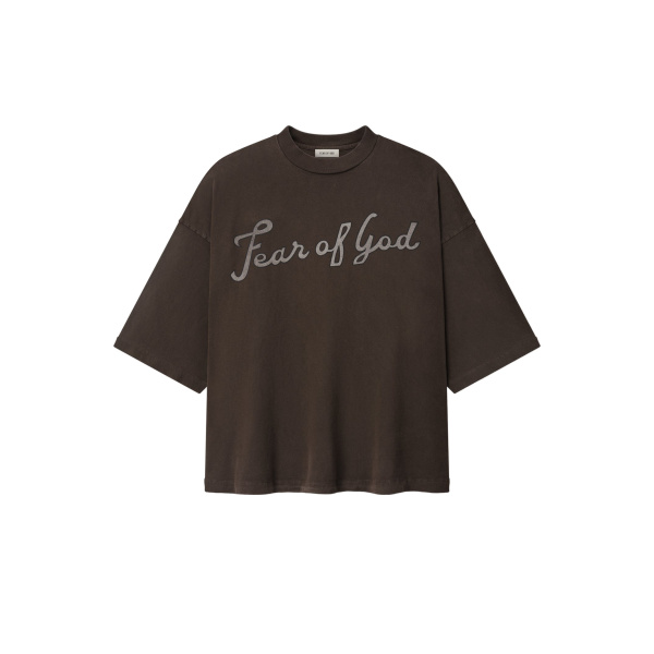 Fear of God Fear of God, 43 Tee in Dark Brown | Coveti