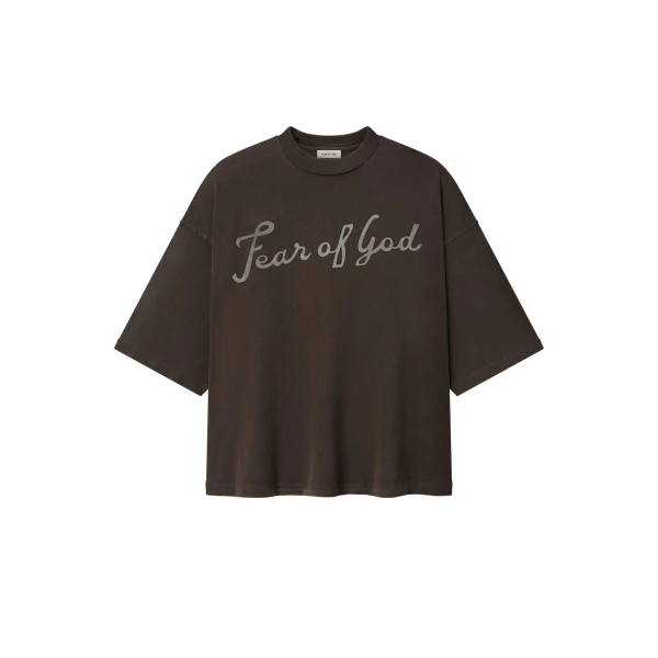 Fear of God Fear of God, 43 Tee in Dark Brown | Coveti