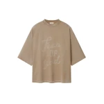 Fear of God Fear of God 9 Tee in Dune Pearl | Coveti