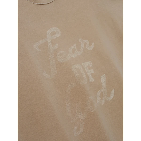 Fear of God Fear of God 9 Tee in Dune Pearl | T-shirts & vests | Coveti