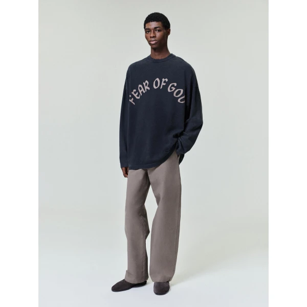 Fear of God Fear of God, F OF G Long Sleeve Tee in Black | T-shirts & vests | Coveti