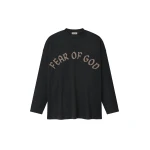 Fear of God Fear of God, F OF G Long Sleeve Tee in Black | Coveti