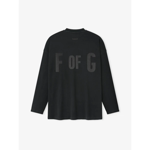 Fear of God Fear of God, F OF G Long Sleeve Tee in Black | T-shirts & vests | Coveti