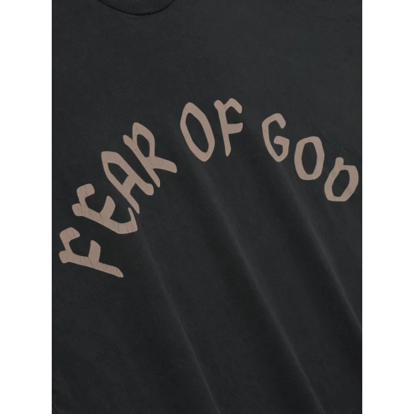 Fear of God Fear of God, F OF G Long Sleeve Tee in Black | T-shirts & vests | Coveti