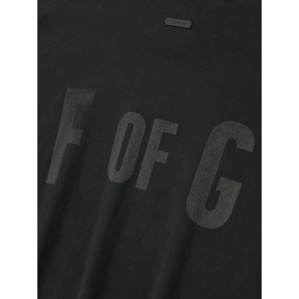 Fear of God Fear of God, F OF G Long Sleeve Tee in Black | T-shirts & vests | Coveti