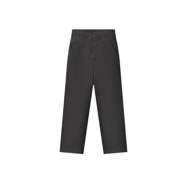 Fear of God Garment Dyed Cotton Casual Pant in Dark Grey | Coveti