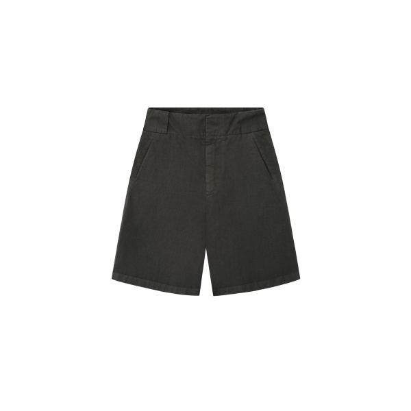 Fear of God Garment Dyed Cotton Casual Short in Dark Grey | Coveti