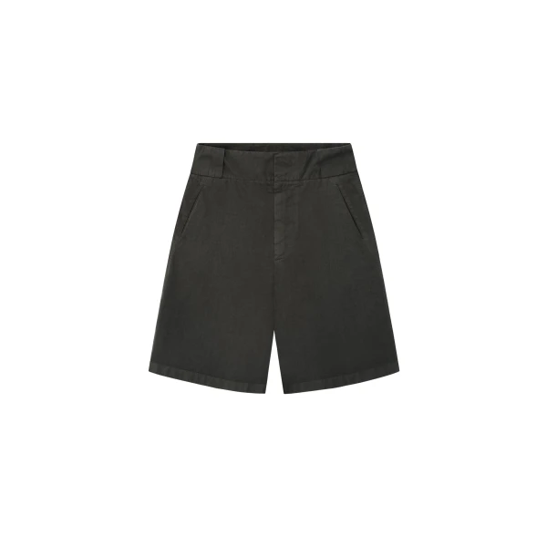 Fear of God Garment Dyed Cotton Casual Short in Dark Grey | Coveti