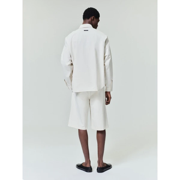 Fear of God Garment Dyed Cotton Casual Short in Natural | Shorts | Coveti