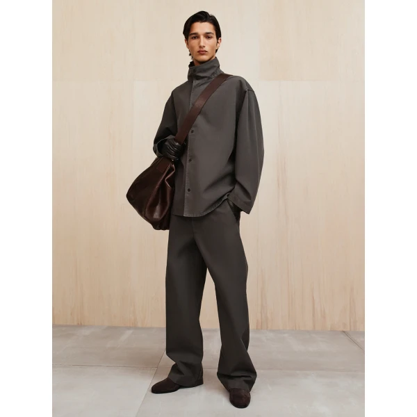 Fear of God Garment Dyed Cotton Sport Jacket in Dark Grey | Men Jackets | Coveti
