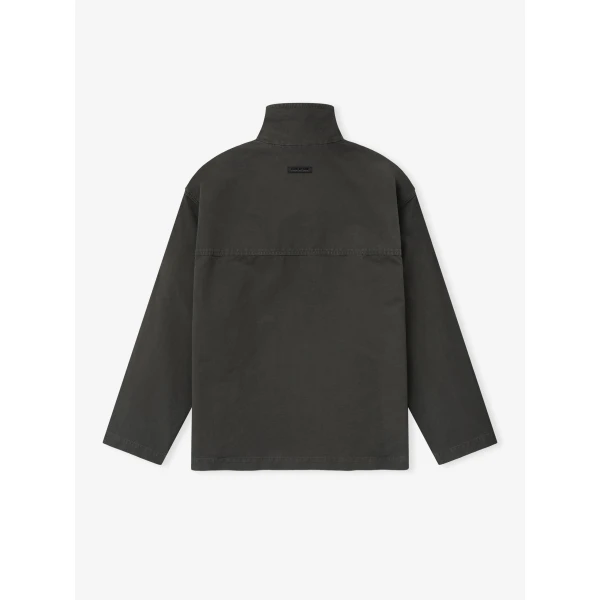 Fear of God Garment Dyed Cotton Sport Jacket in Dark Grey | Men Jackets | Coveti