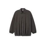 Fear of God Garment Dyed Cotton Windbreaker in Dark Grey Fear of God Garment Dyed Cotton Windbreaker in Dark Grey | Coveti