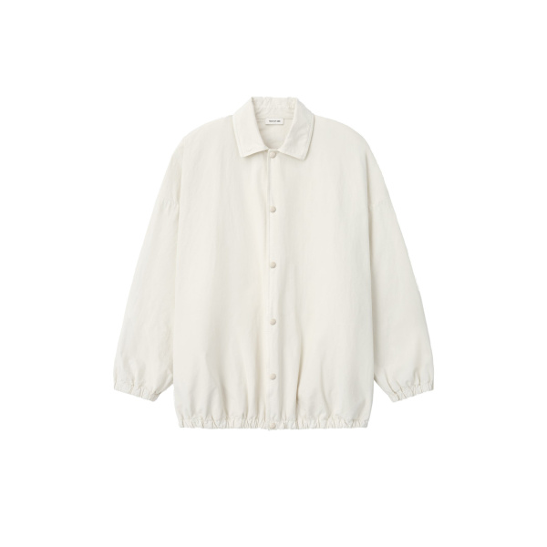 Fear of God Garment Dyed Cotton Windbreaker in Natural | Coveti