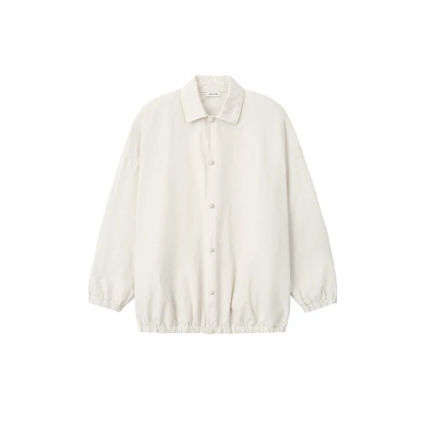 Fear of God Garment Dyed Cotton Windbreaker in Natural | Coveti