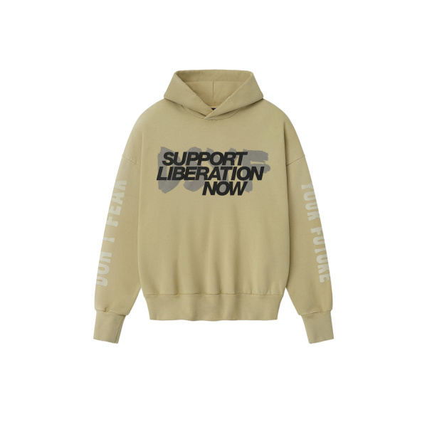 Fear of God Liberation Now Hoodie in Clay | Coveti