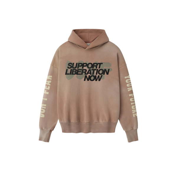 Fear of God Liberation Now Hoodie in Dune Pearl | Coveti