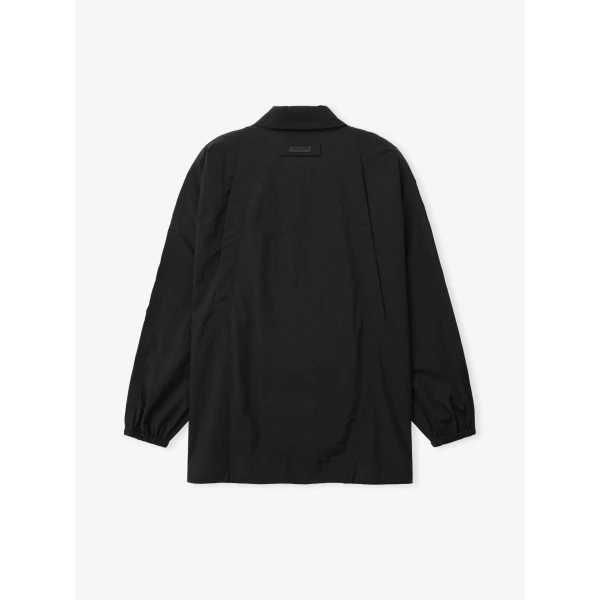 Fear of God Nylon Ripstop Tech Windbreaker in Black | Men Jackets | Coveti