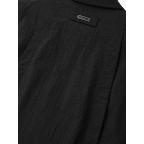 Fear of God Nylon Ripstop Tech Windbreaker in Black | Men Jackets | Coveti