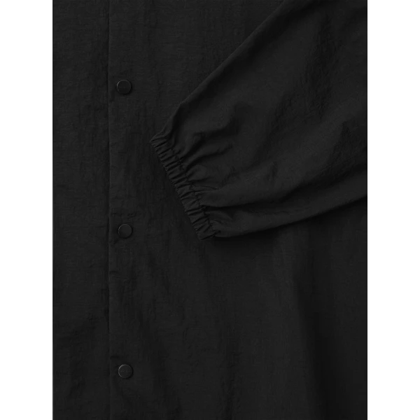 Fear of God Nylon Ripstop Tech Windbreaker in Black | Men Jackets | Coveti