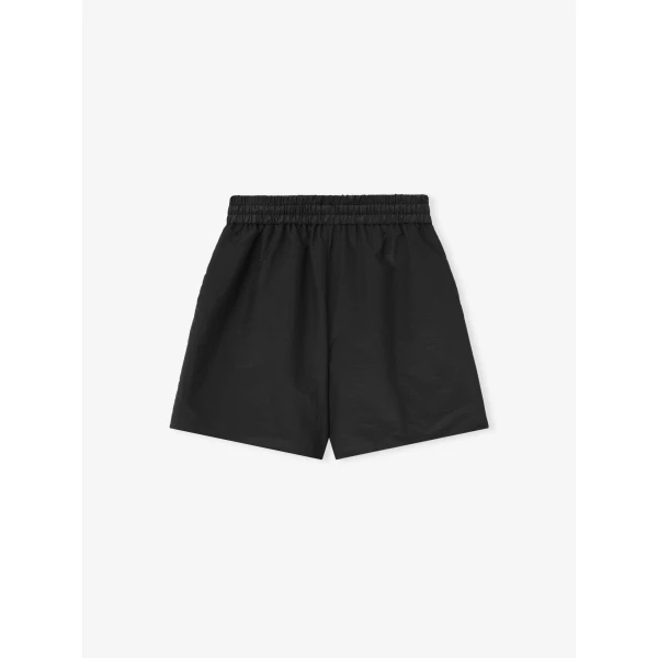 Fear of God Nylon Taffeta Padded Sport Short in Off Black | Shorts | Coveti