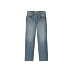 Fear of God Straight 5 Pocket Jean in Medium Indigo | Coveti