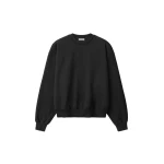 Fear of God Sunfaded Classic Half Raglan Sweatshirt in Black | Coveti