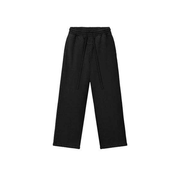 Fear of God Sunfaded Wide Leg Sweatpant in Black | Coveti