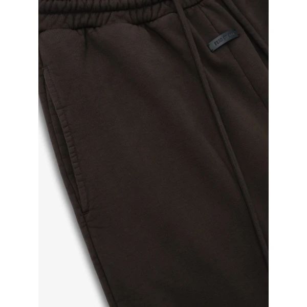 Fear of God Sunfaded Wide Leg Sweatpant in Dark Brown | Pants | Coveti