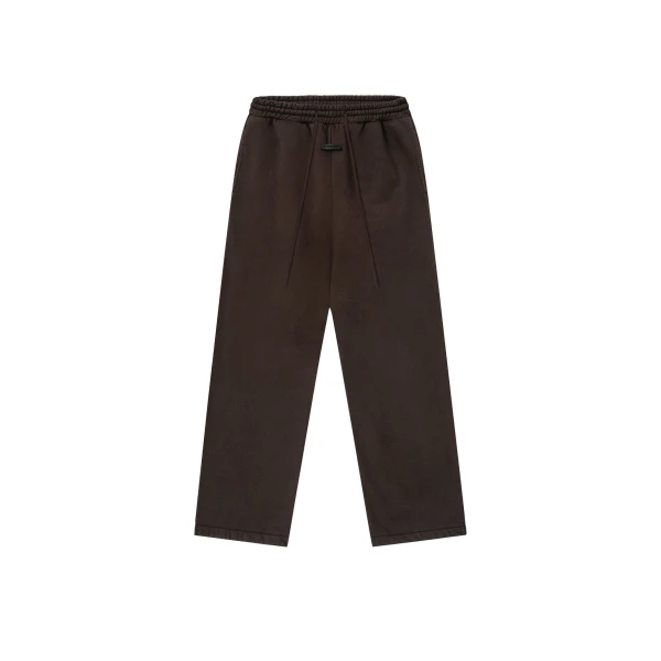Fear of God Sunfaded Wide Leg Sweatpant in Dark Brown | Coveti