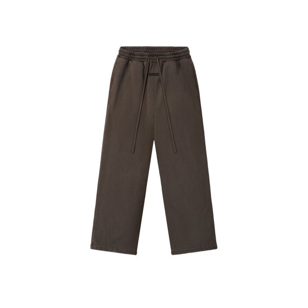 Fear of God Sunfaded Wide Leg Sweatpant in Faded Brown | Coveti