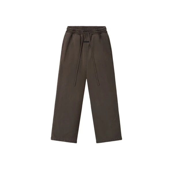 Fear of God Sunfaded Wide Leg Sweatpant in Faded Brown | Coveti