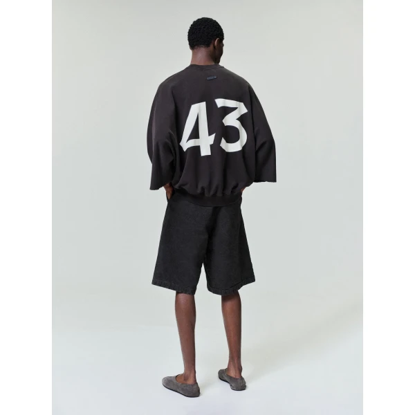 Fear of God Washed Canvas Utility Shorts in Washed Black | Shorts | Coveti