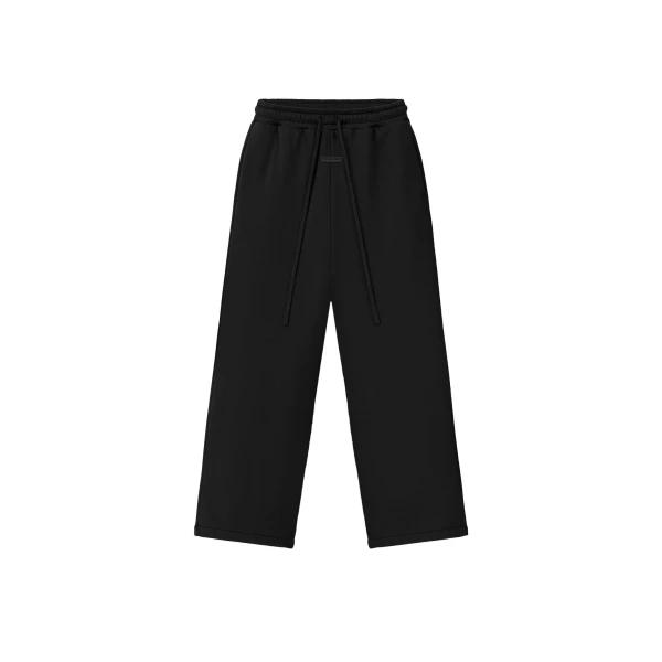 Fear of God Wide Leg Sweatpants in Black | Coveti