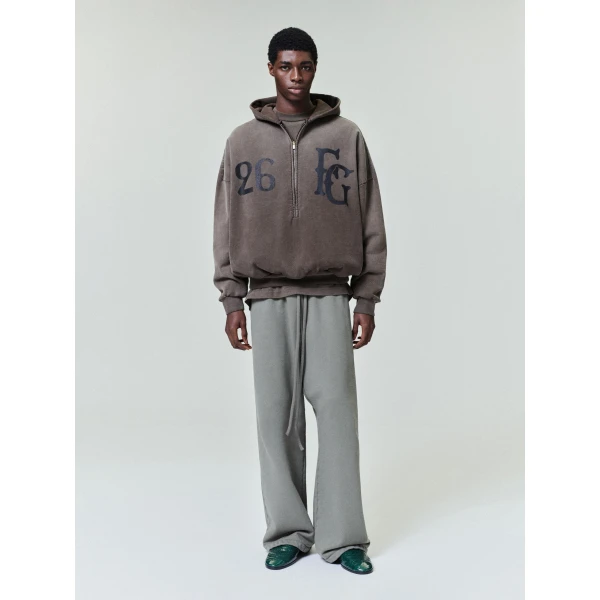 Fear of God Wide Leg Sweatpants in Clay | Pants | Coveti