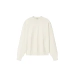 Fear of God Wool Cotton Sport Mesh Knit Sweater in Cream | Coveti