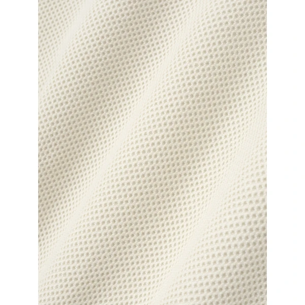 Fear of God Wool Cotton Sport Mesh Knit Sweater in Cream | Men Knitwear | Coveti