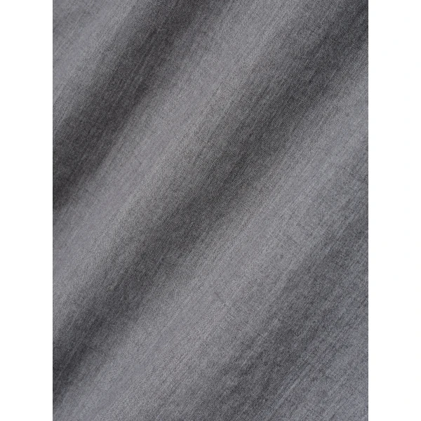 Fear of God Wool Linen Collarless Sport Jacket in Metallic Grey | Men Jackets | Coveti